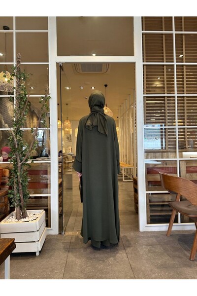 NS Moda Hijab Dream Suit Khaki Model-540