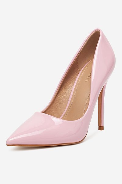 DeeZee Women's Pumps on a high heel low pink stiletto 36