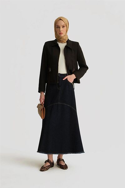 Armine Buckle Jacket 25Yd4223-1 Black