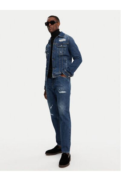 Dolce&Gabbana Blugi bărbați dolce gabbana GYJDAZ G8KE9 bleumarin