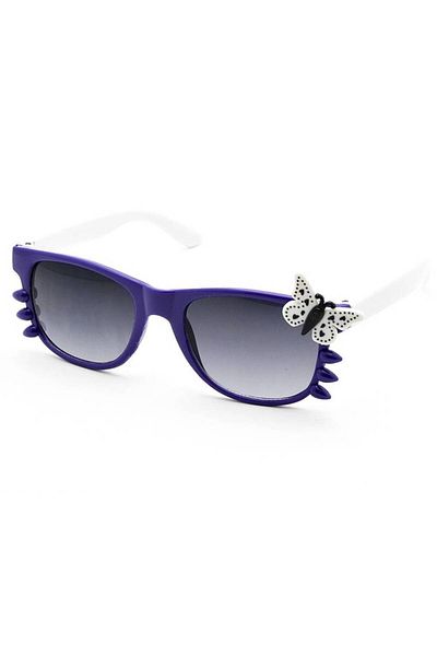 Takı Dükkanı Extoll Colorful Girl's Sunglasses with Butterfly ex253