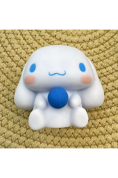 LRS STORE Sanrio Squishy Cinnemoroll Sukushi, Squishy Balloon Blowing Cinnamorol Sukushi Toy