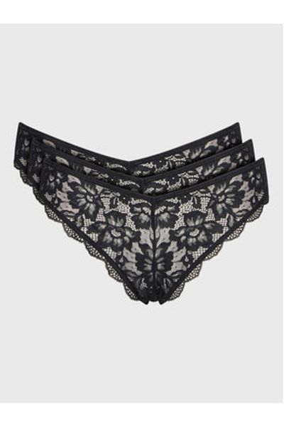 DORINA Women's Set of 3 pairs of classic briefs D001685LA084 Black