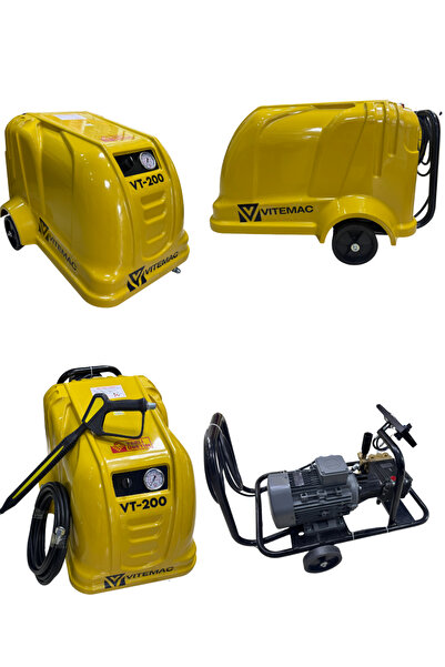 VİTEMAC Vitemac 200 Bar Profesyonel Soğuk Yikama Maki̇nasi