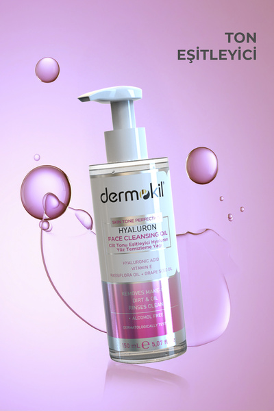 Dermokil Hyaluron Yüz Temizleme Yağı 150 ml