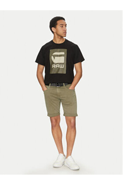 G-STAR RAW g star raw Men's T-Shirt D26478-C336 Black