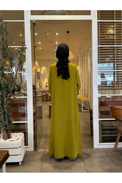 NS Moda Hijab Dream Suit Oil Green Model-540