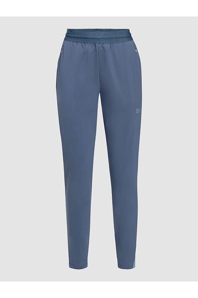 Jack Wolfskin Pantaloni de trening pentru femei 1508961 albaștri
