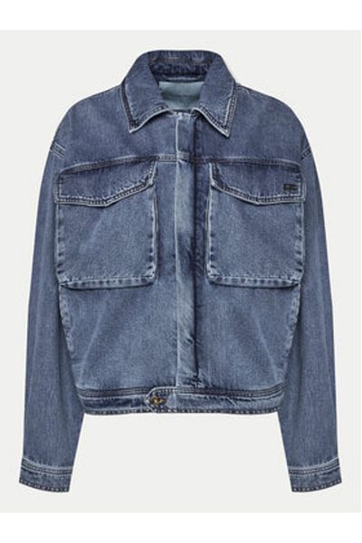 Filling Pieces Jachetă unisex din denim 78620769975 albastră