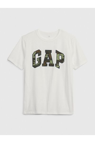 GAP Tricou băiețel 424016 alb