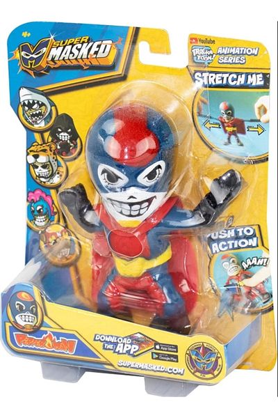 LiderGlobal Masked Super Strech Peper Man 8 with Sound Effects