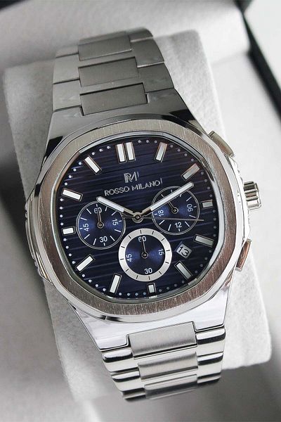 Rosso Milano Rm812632A3 Men's Wrist Watch with Steel Cord