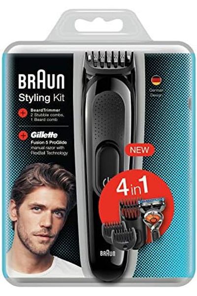 Braun SK3000 4-in-1 Hair Styling Set for Men