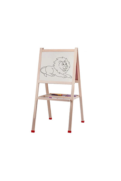 Factory Price - Foldable Magnetic Wooden Easel Board w/ Accessories