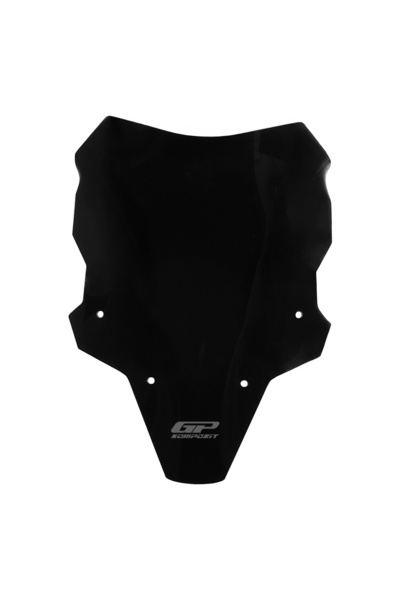 GP KOMPOZİT GP Kompozit Honda CB750 Hornet 2025 Uyumlu Ön Cam Siyah 45 cm
