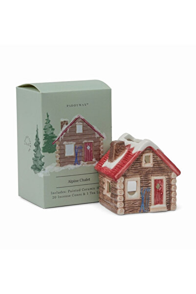 PADDYWAX Alpine Chalet Tütsü ve Tea Light Mumluk