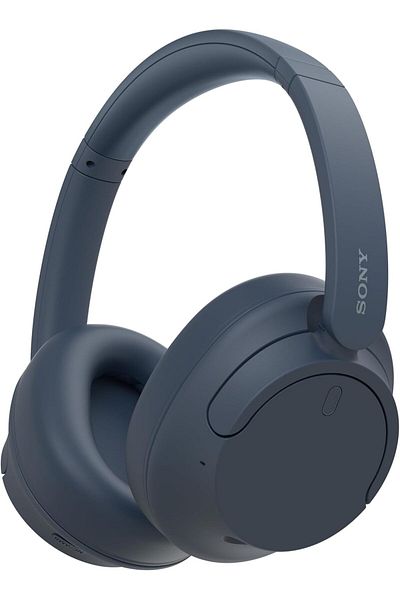 Sony سماعات رأس لاسلكية WH-CH720N بخاصية إلغاء الضوضاء: سماعة رأس بلوتوث فوق الأذن مزودة بميكروفون للهاتف