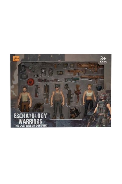 LiderGlobal Commando Set with 3 Figures and Accessories