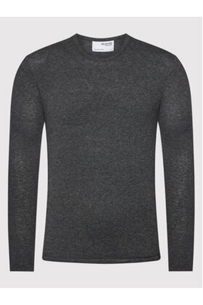 Selected Homme Men's Sweater 16079774 Gray