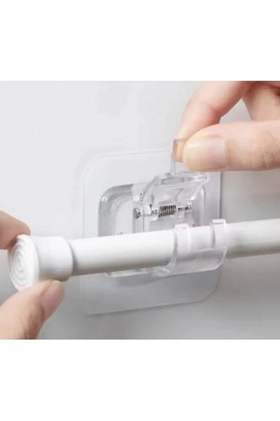LiderGlobal Spring Pipe and Cable Organizer Ring Self Adhesive 2 Pcs