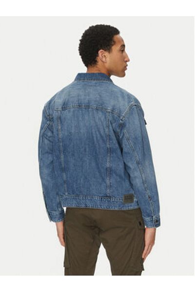G-STAR RAW Geacă de denim pentru bărbați G-Star Raw D23593-D536 Albastră