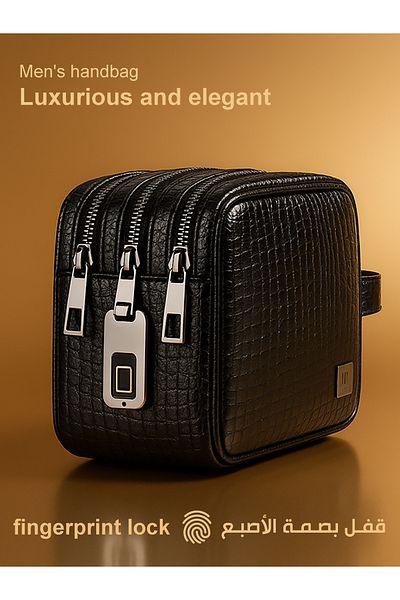 WIWU Salem Men's Small Handbag with Fingerprint Lock