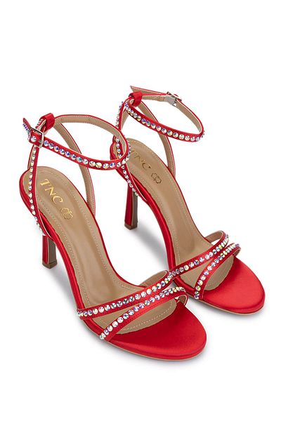 Tamer Tanca Women's Vegan Red Heeled Shoes