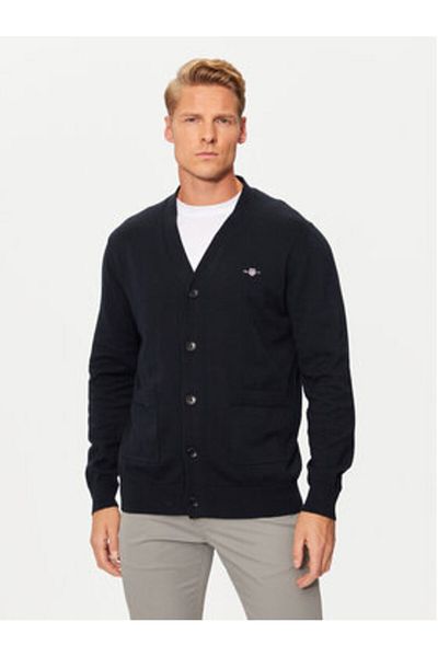 Gant Men's Cardigan 8030556 Navy Blue