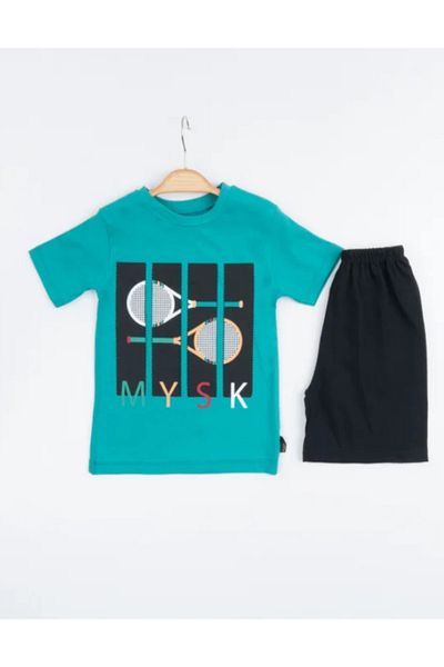 Micii Ștrumfi Summer 2-Piece Set for Boys - Mysk