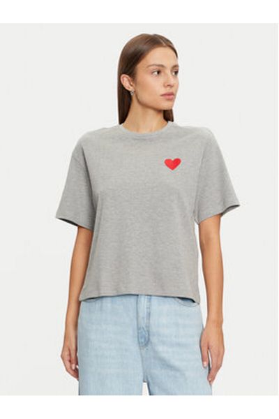 Vero Moda Women's T-Shirt 10329163 Gray