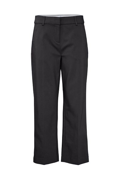 fransa Pantaloni din material textil pentru femei 20611919 Negri