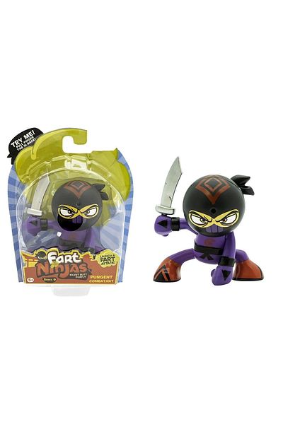LiderGlobal Fan02001 fart ninja gas emitting figure - with sensor - price is for 1 piece