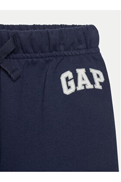 GAP Pantaloni de sport Jogger din țesătură prosop francez pentru bebeluș, bleumarin