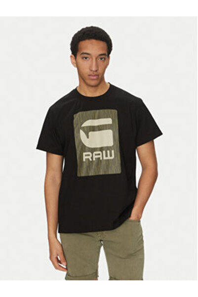 G-STAR RAW g star raw Men's T-Shirt D26478-C336 Black