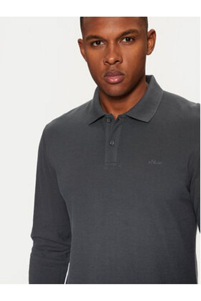 s.Oliver s oliver Men's Polo 10.3.11.13.121.2153544 Gray