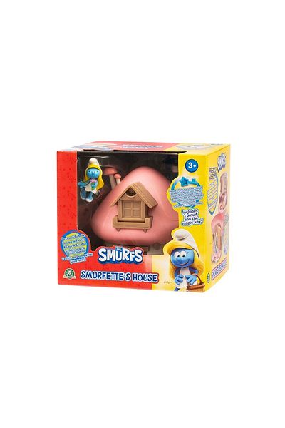 LiderGlobal Puf20000 Smurfs Mushroom House Play Set - Model Declare