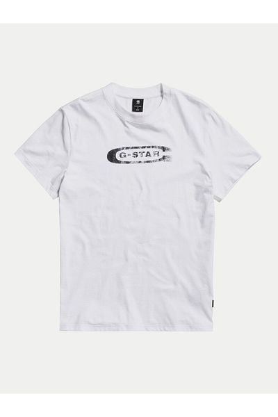 G-STAR RAW Tricou bărbați g-star raw D24365-336 alb
