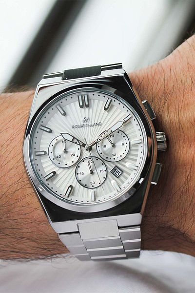 Rosso Milano Rm812630A Men's Watch with Steel Cord