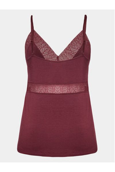 Femilet Women's Pajama T-shirt FNA510 Burgundy