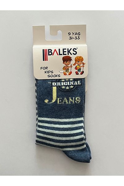 Öztürk Детски чорапи Baleks. Модел: 235. 9 години. Размер 31-33. Индиго 1 чифт.