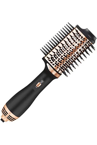 ENZO EN-4130 2-in-1 Hot Air Brush Styler (1200W) - Intl Version