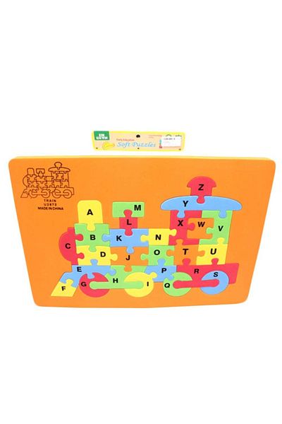 DanyCris EVA Puzzle, Interlocking, Train