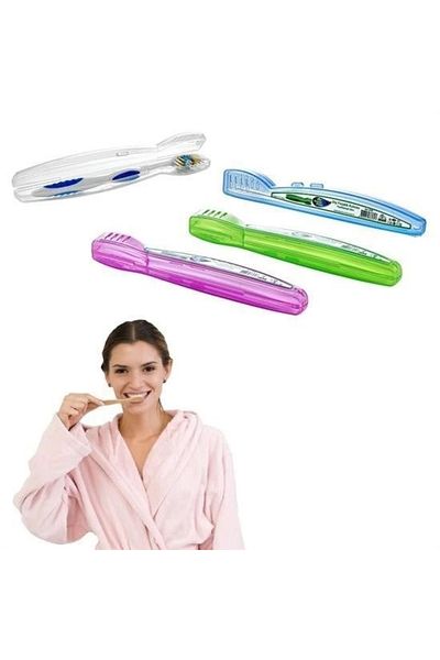 storeks Lux Bag Hygienic Travel Type Toothbrush Storage Box