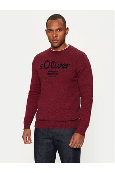 s.Oliver s oliver Mens Sweater 10.3.11.17.170.2152697 Red
