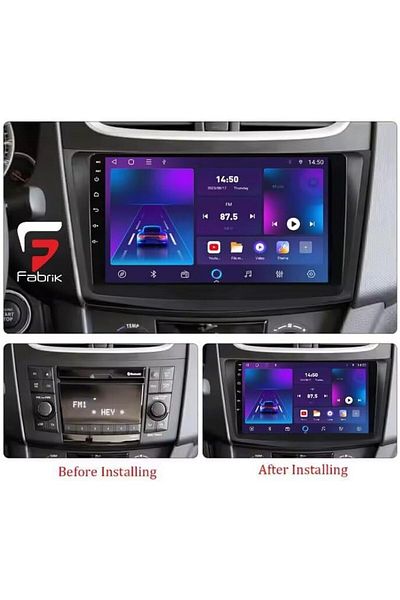 fabrik ® Car Stereo Full Touch Screen Multimedia Player For Suzuki Swift 2011 to 2017 Android System