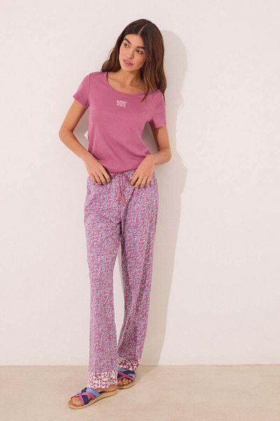 Women'secret Pink cotton short sleeve sleeved pyjamas