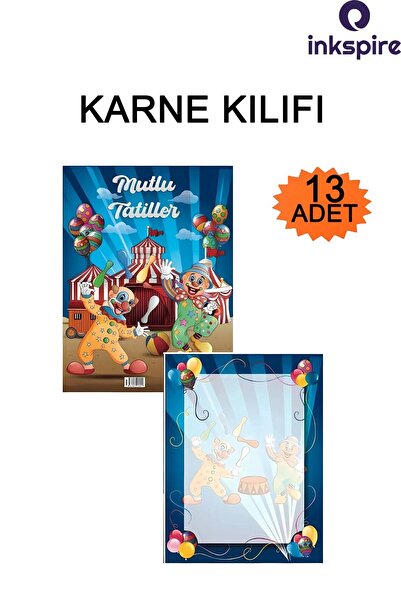 inkspire حافظة كارني تحتوي على 13 قطعة من حاوية كارني للأطفال المرحة المزخرفة...