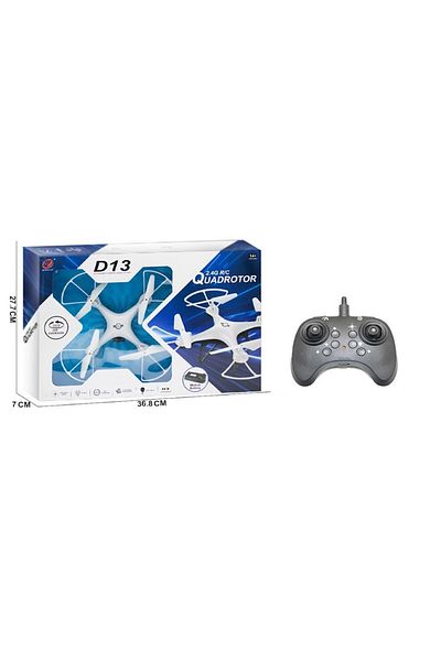 rexa طائرة بدون طيار رباعية المراوح D13 2.4G R/C، مع جهاز التحكم عن بعد الخاص بها