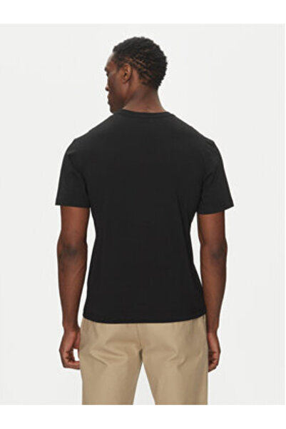 SAVE THE DUCK Tricou bărbătesc DT0825M-BESY20 negru