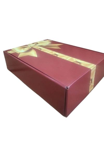 DanyCris Self-Formed Cardboard Gift Box 330x240x90 Cherry